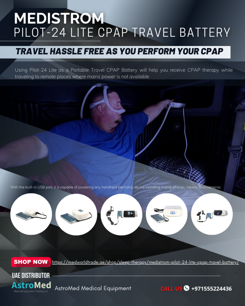 Buy Medistrom Pilot24 Lite CPAP Travel Battery in Dubai,UAE