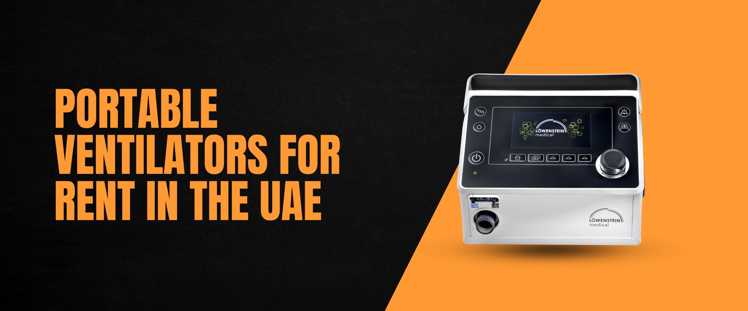 Portable Ventilators for Rent in the UAE